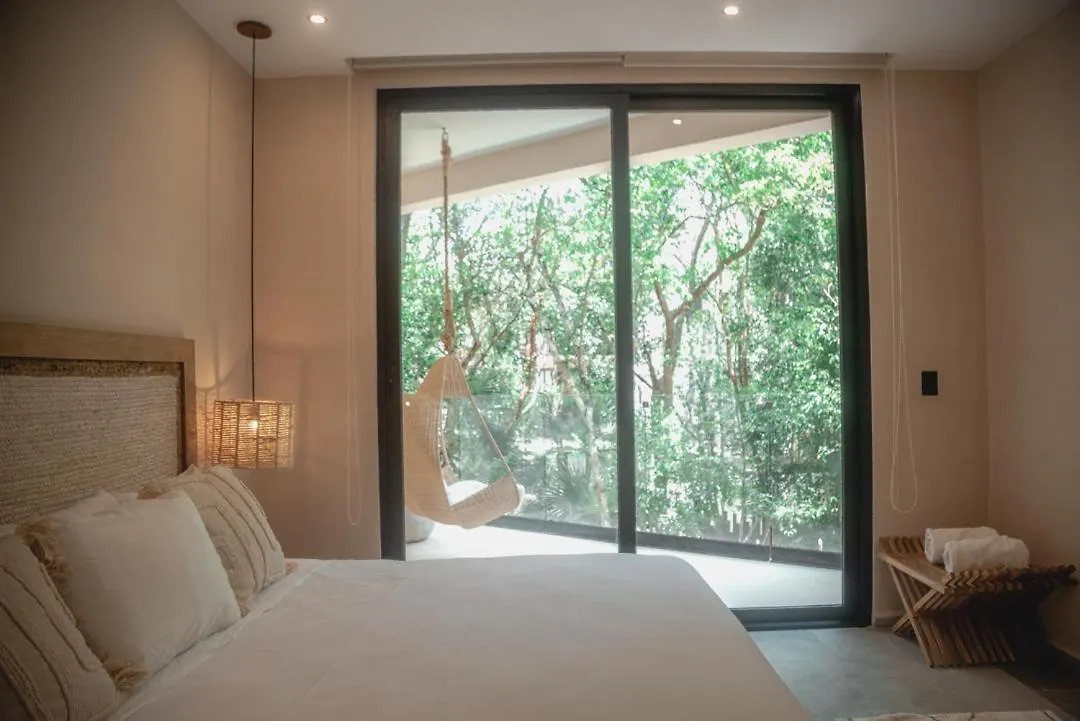דירה Kataleya Tulum By Zaazil - Amazing Penthouse Plus Aptartment , Up To 16 People, Private Pool, Terrace , Roof Top And Hot Tub In Luum Zama In The Jungle