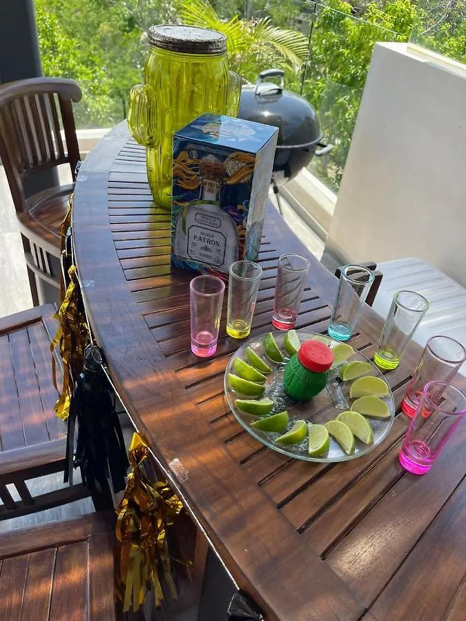 Kataleya Tulum By Zaazil - Amazing Penthouse Plus Aptartment , Up To 16 People, Private Pool, Terrace , Roof Top And Hot Tub In Luum Zama In The Jungle Appartement