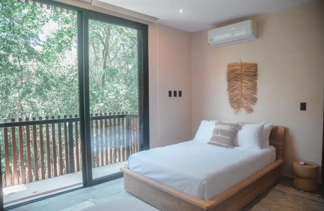 Appartement Kataleya Tulum By Zaazil - Amazing Penthouse Plus Aptartment , Up To 16 People, Private Pool, Terrace , Roof Top And Hot Tub In Luum Zama In The Jungle Mexique