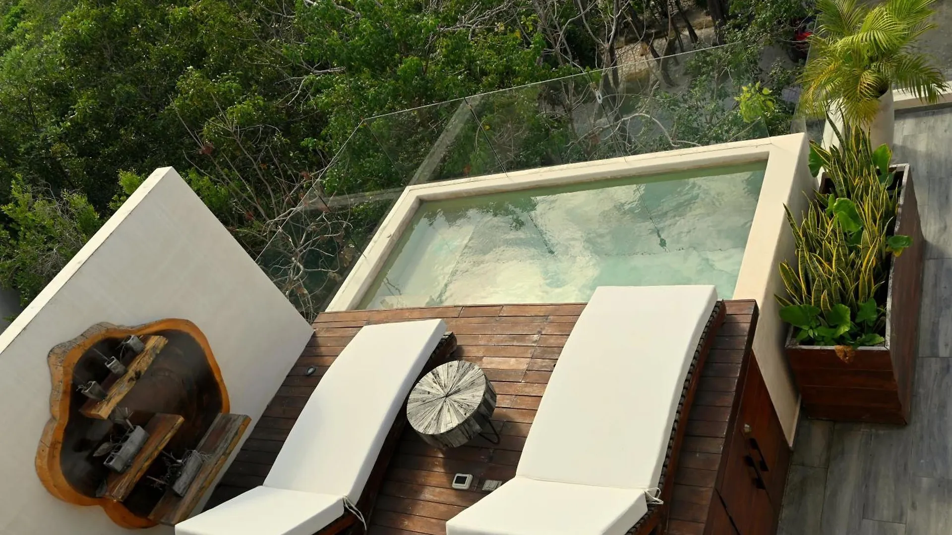 Appartement Kataleya Tulum By Zaazil - Amazing Penthouse Plus Aptartment , Up To 16 People, Private Pool, Terrace , Roof Top And Hot Tub In Luum Zama In The Jungle