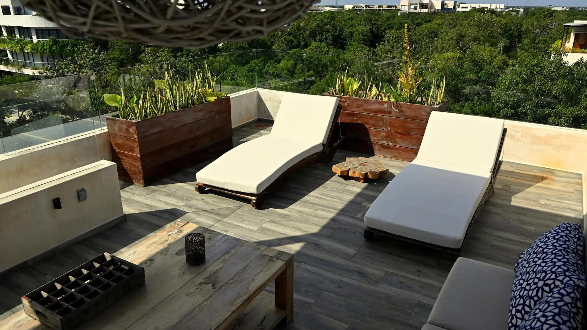 Kataleya Tulum By Zaazil - Amazing Penthouse Plus Aptartment , Up To 16 People, Private Pool, Terrace , Roof Top And Hot Tub In Luum Zama In The Jungle Mexique